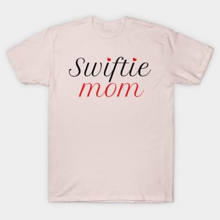 Swiftie Mom Typography T-Shirt